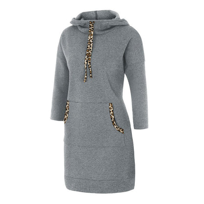 Cheky - Hooded hoodie for women