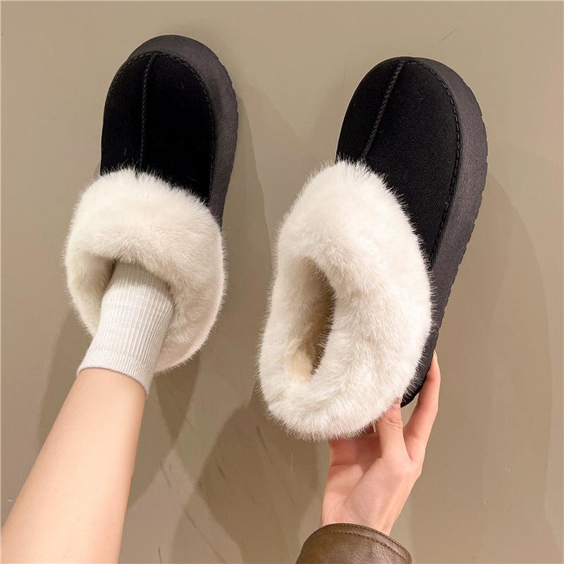 Cheky - Women's Winter Thicken Thermal Fur Snow Boots