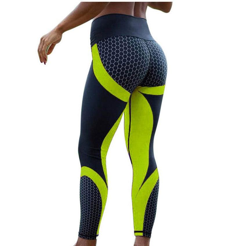 Cheky - Yoga Fitness Leggings Women Pants Fitness Slim Tights Gym Running Sports Clothing