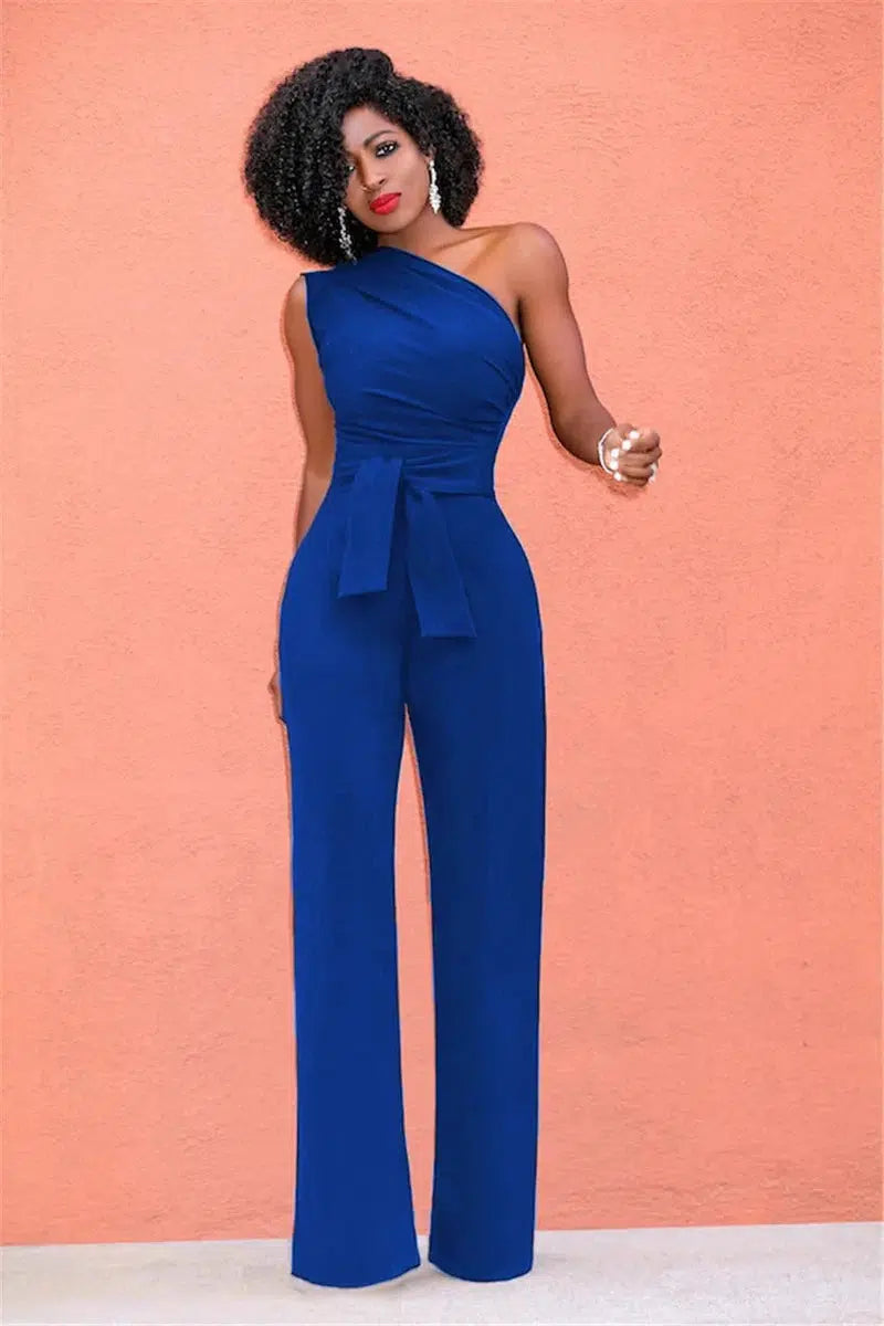 Cheky - Shoulder Rompers Womens Jumpsuit