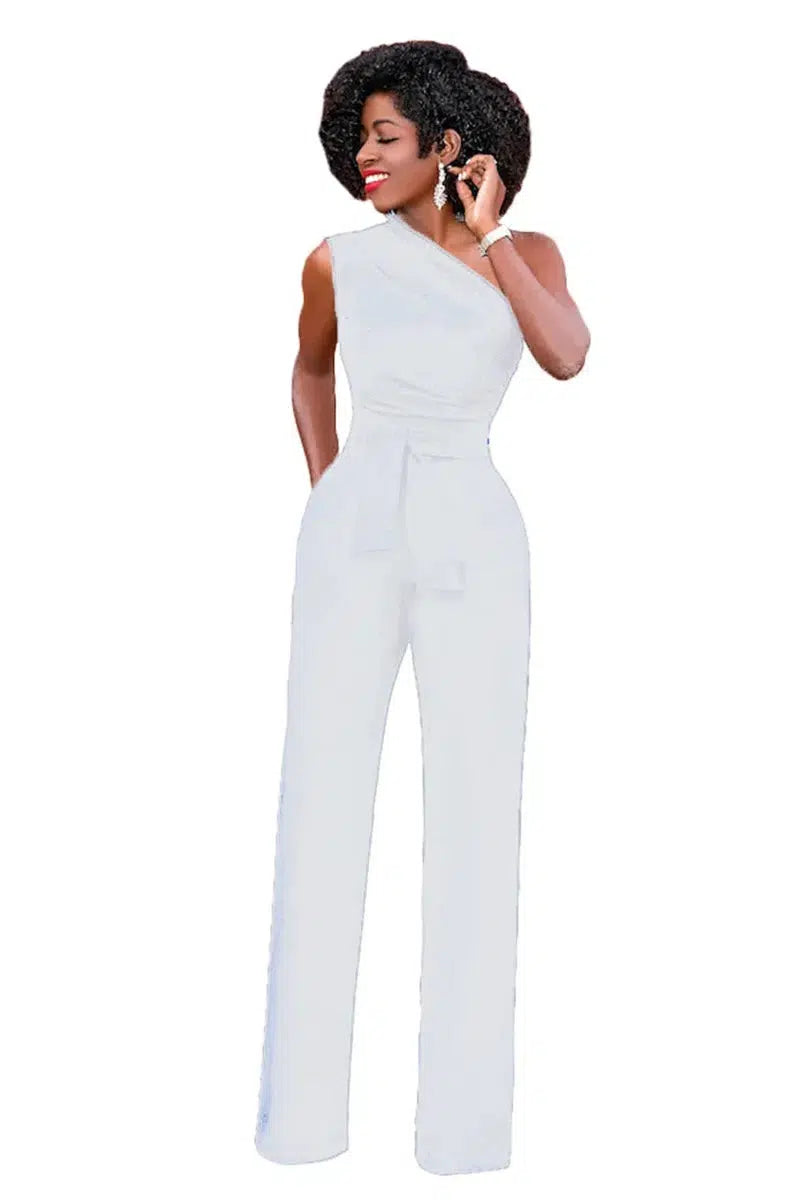 Cheky - Shoulder Rompers Womens Jumpsuit