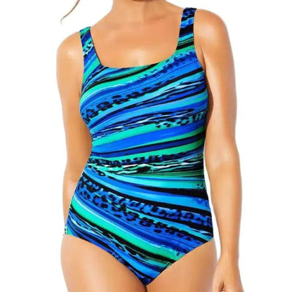 Cheky - Sexy 5XL Large Size Closed Swimwear 2024 Push Up Bodysuit Women Plus Size Swimsuit One Piece Beachwear Female Bathing Suit Pool