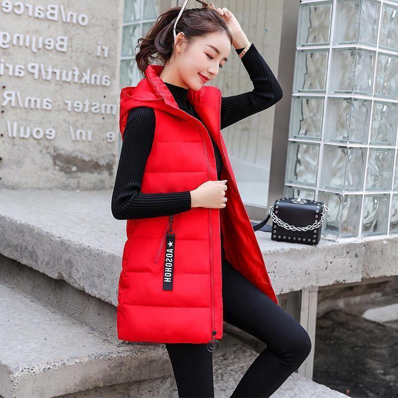 Cheky - Autumn Winter Vest Down Cotton Jacket Jacket Lady