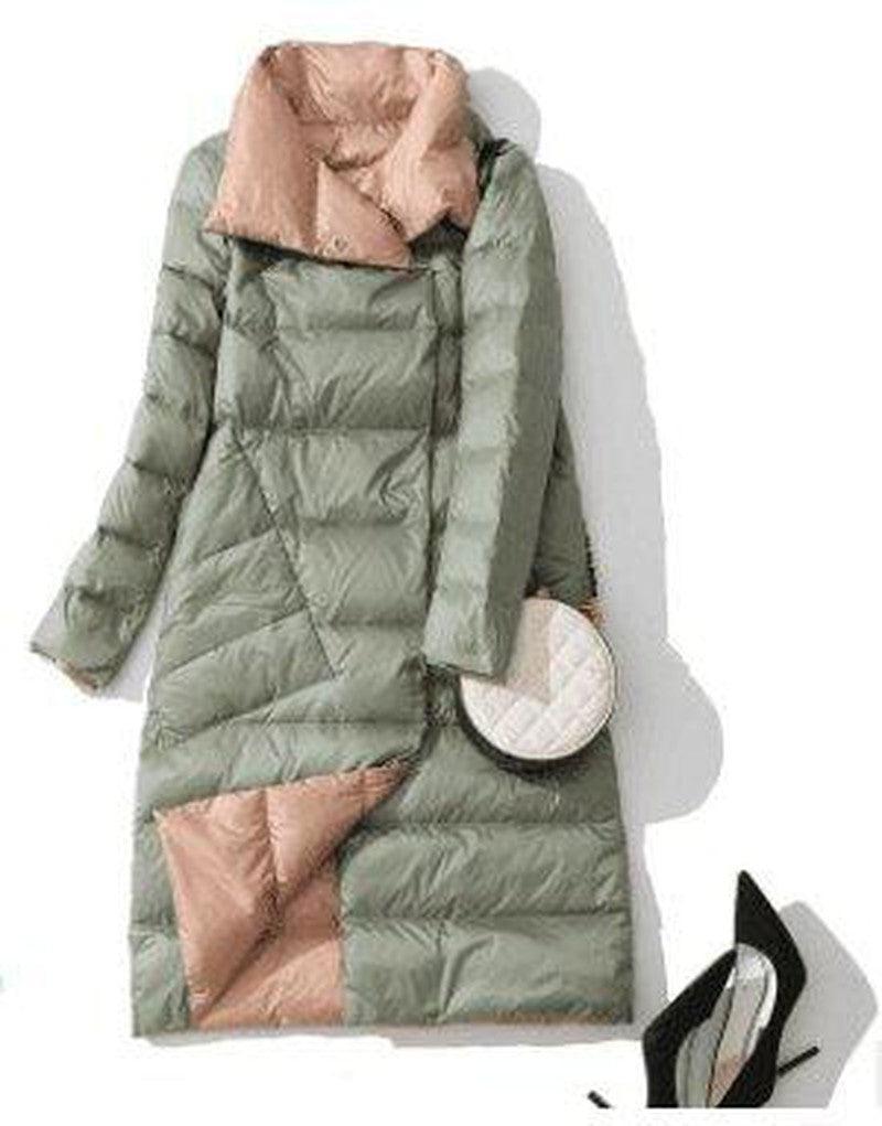 Cheky - Duck Down Long Women Warm Winter puffer Jacket