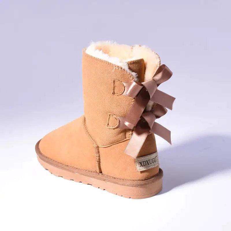 Cheky - High Quality SALE Women Australia Snow Boots Warm Fur Baileys Bow Boots Women Winter Boots Snow Boots Big Size