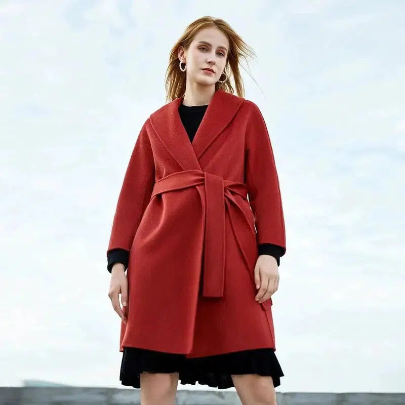 Cheky - Long woolen coat