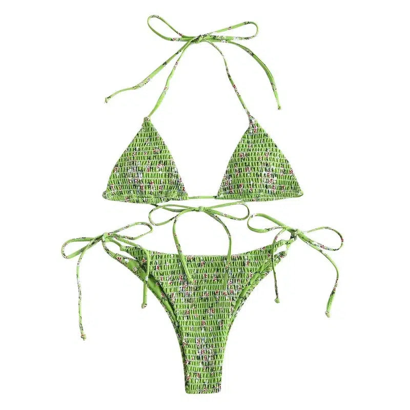 Cheky - Ladies Split Print Bikini Swimsuit