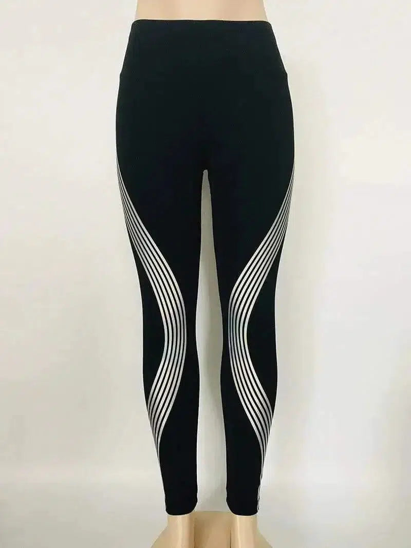 Cheky - Reflective Leggings Glow in the Dark Night Light Laser