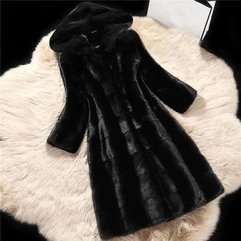 Cheky - Mink Faux Fur Coat