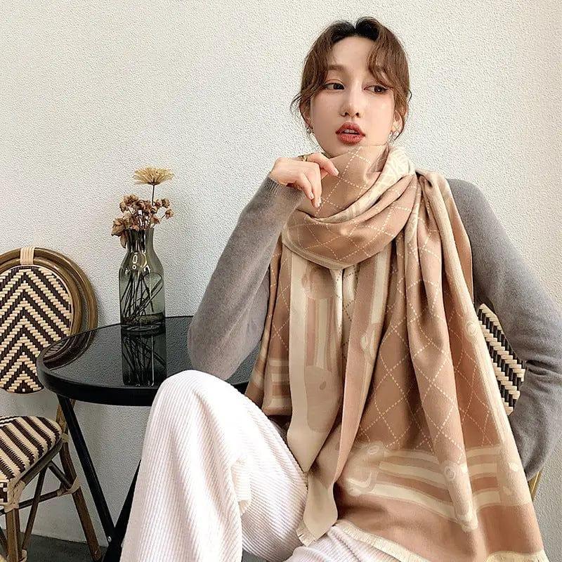 Cheky - Ta Cashmere Warm Scarf Keep Warm